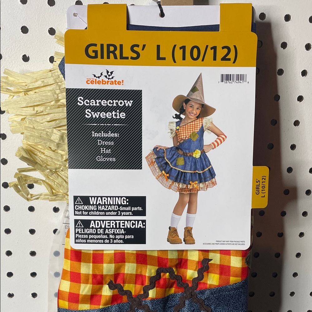 NWT Scarecrow Sweetie Costume (Multiple Sizes Available)